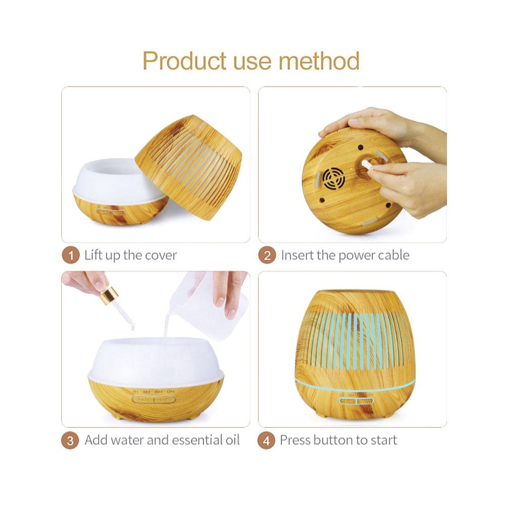 Essential Oil hollow Aroma Diffuser (300ml)