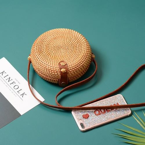 Hand Woven Straw Bag