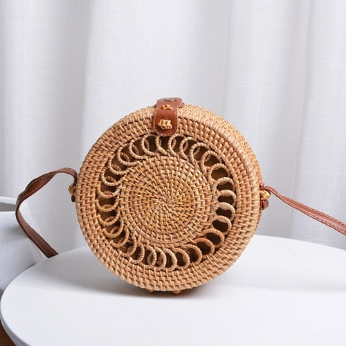 Hand Woven Straw Bag