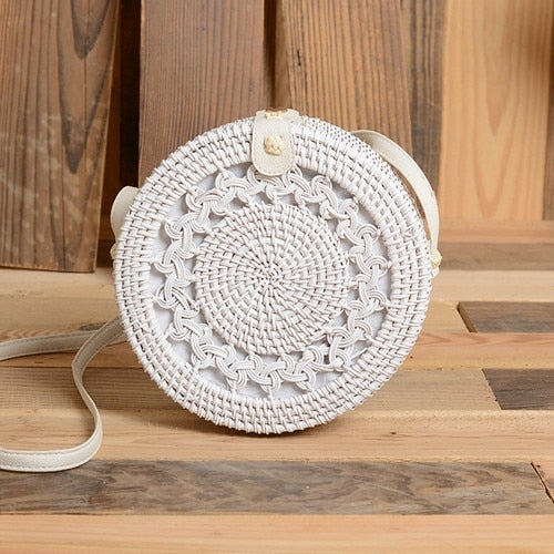 Hand Woven Straw Bag