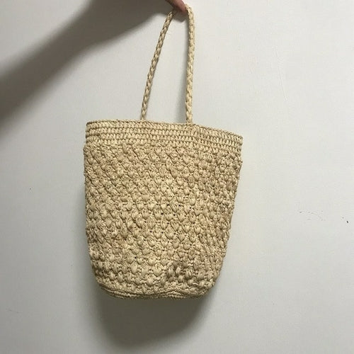 Hand Woven Straw Bag