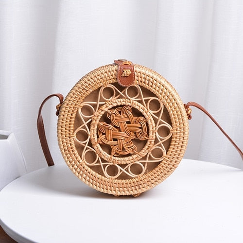 Hand Woven Straw Bag