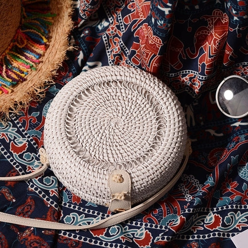 Hand Woven Straw Bag