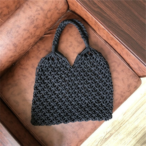 Hand Woven Straw Bag