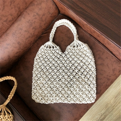 Hand Woven Straw Bag