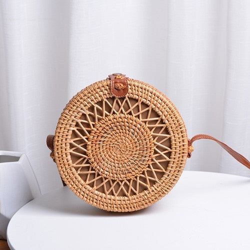 Hand Woven Straw Bag