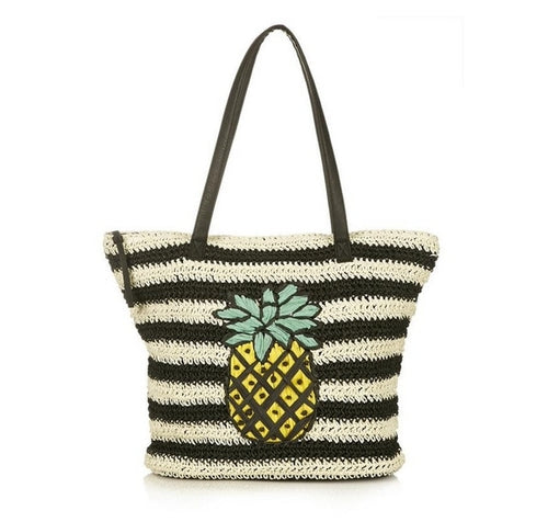Hand Woven Straw Bag