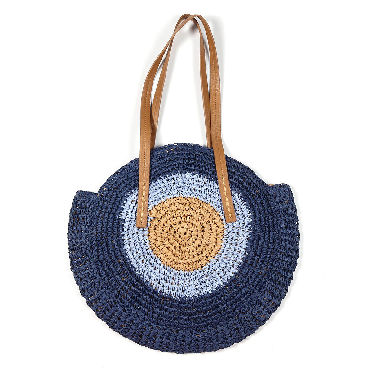 Handmade Straw Bag Woven Rattan Messenger Bag