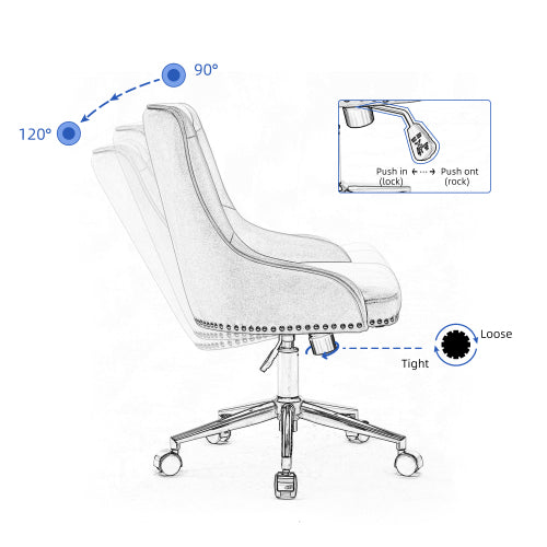 Home Office Desk Chairs (Multiple colors)