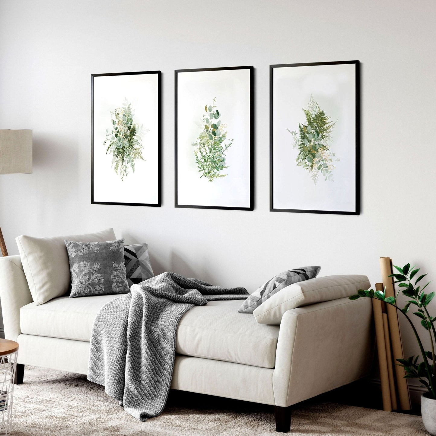 Fern Wall Art prints (Set of 3)