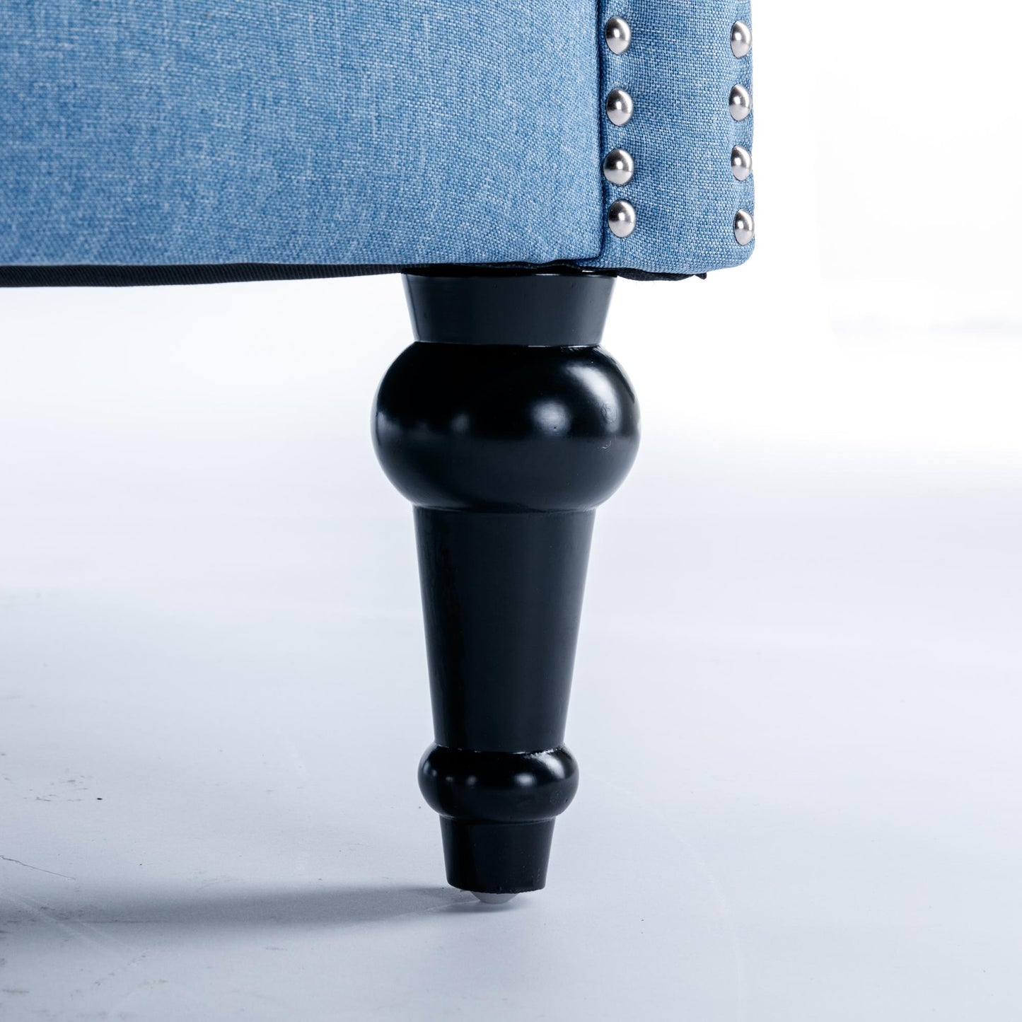 Modern accent armchair (Blue)
