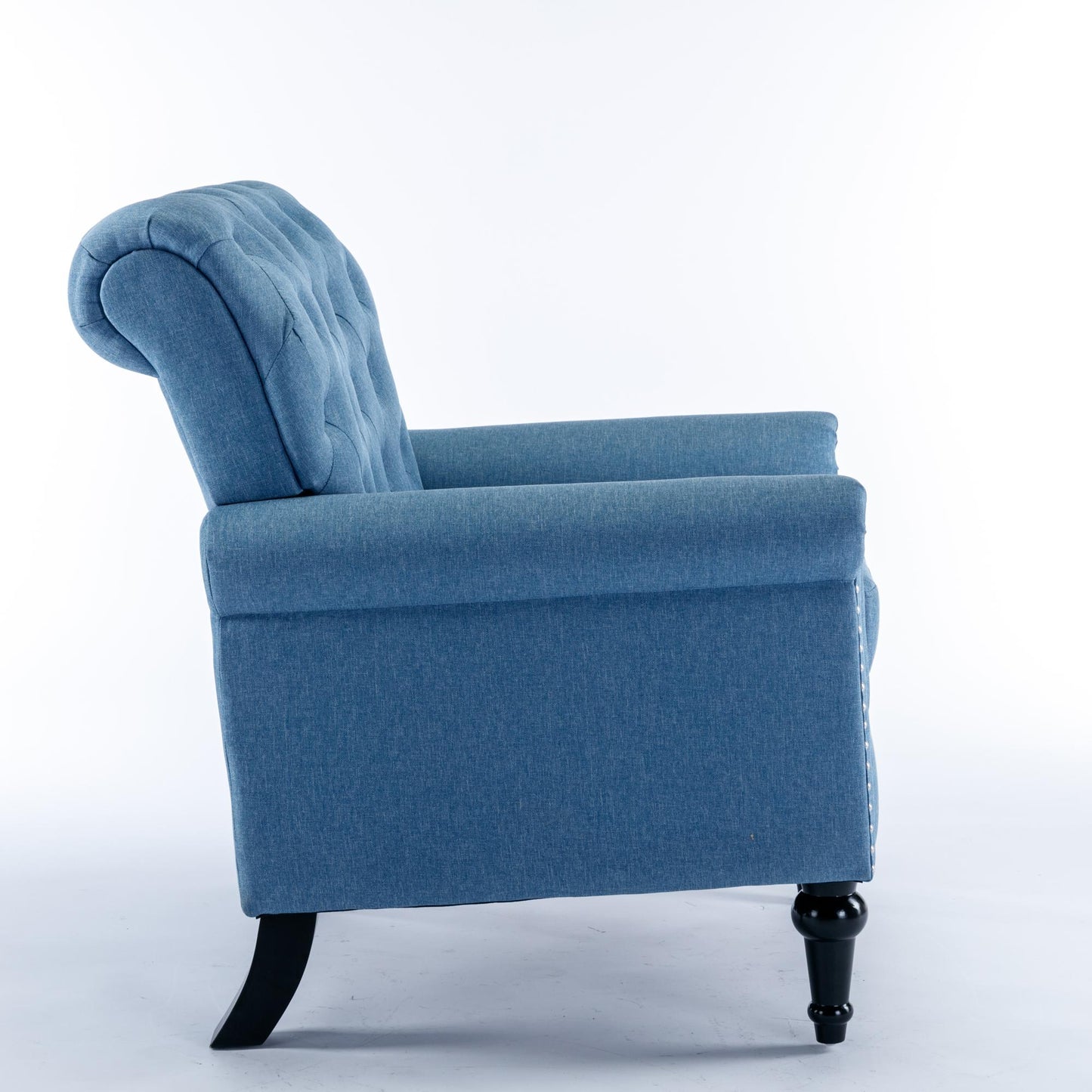 Modern accent armchair (Blue)