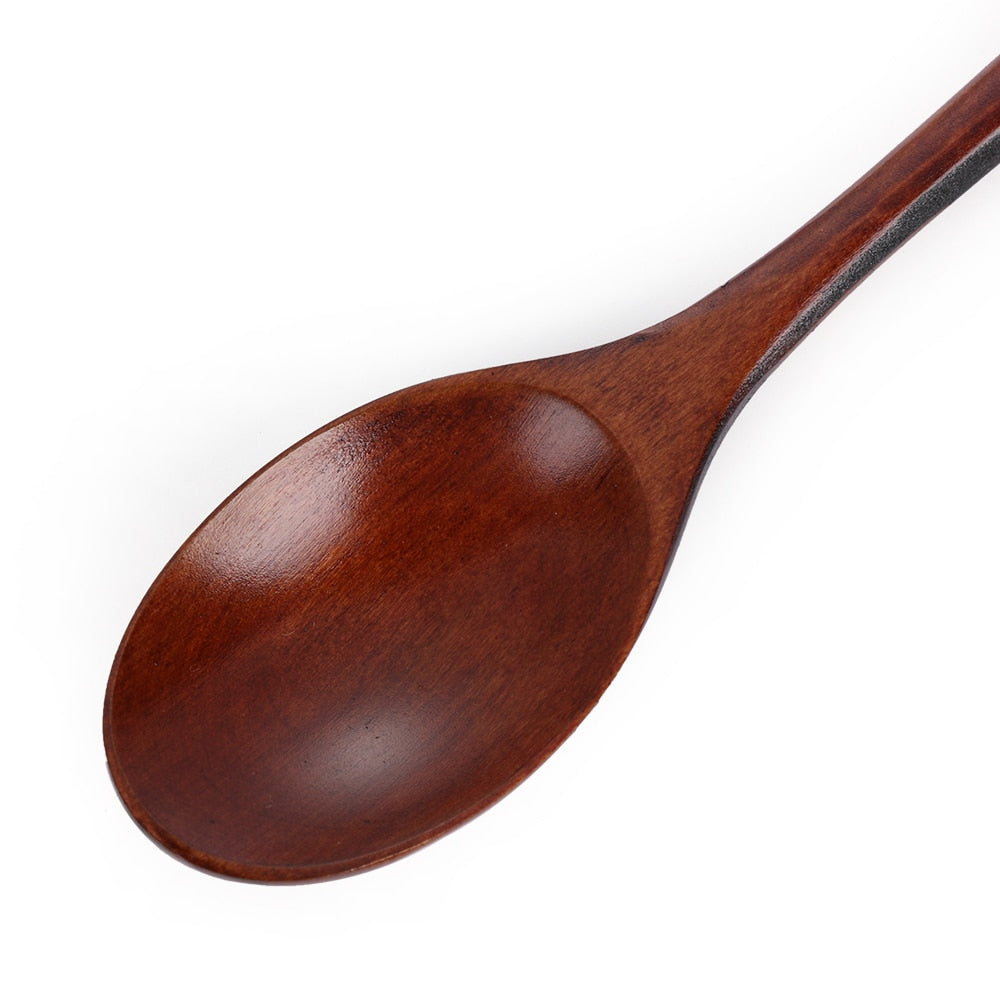 1PC Handmade Solid  Wooden Spoons