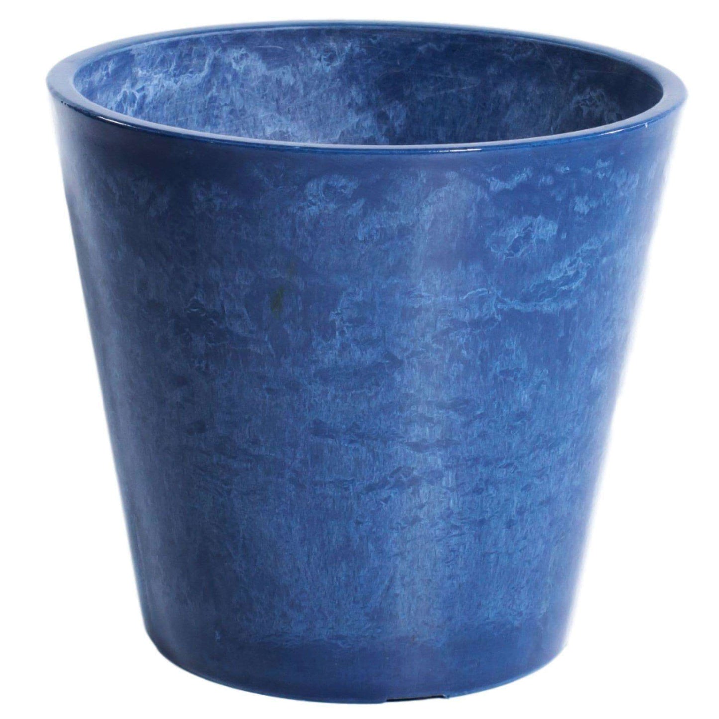 Glossy Blue Garden Pot (25cm)