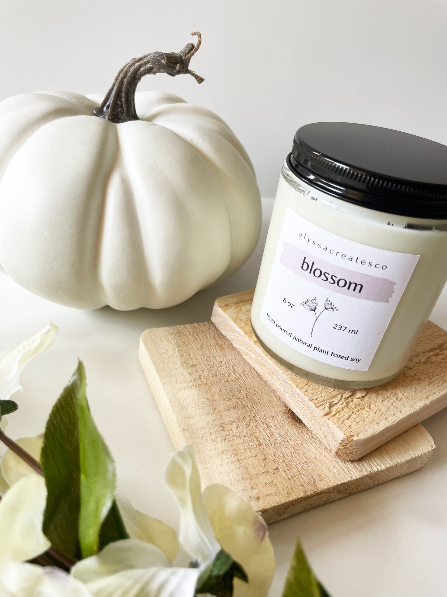 Blossom Wood Wick Candle