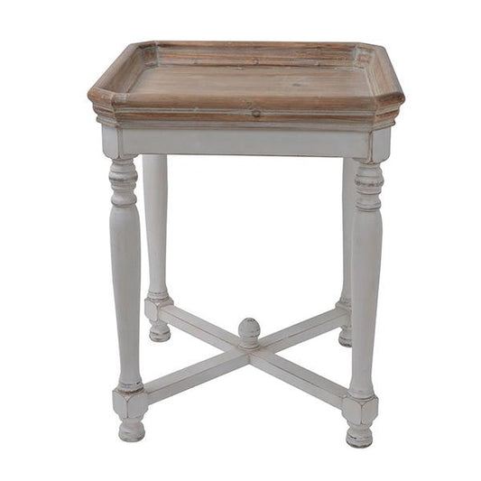 Shabby Square Side Table