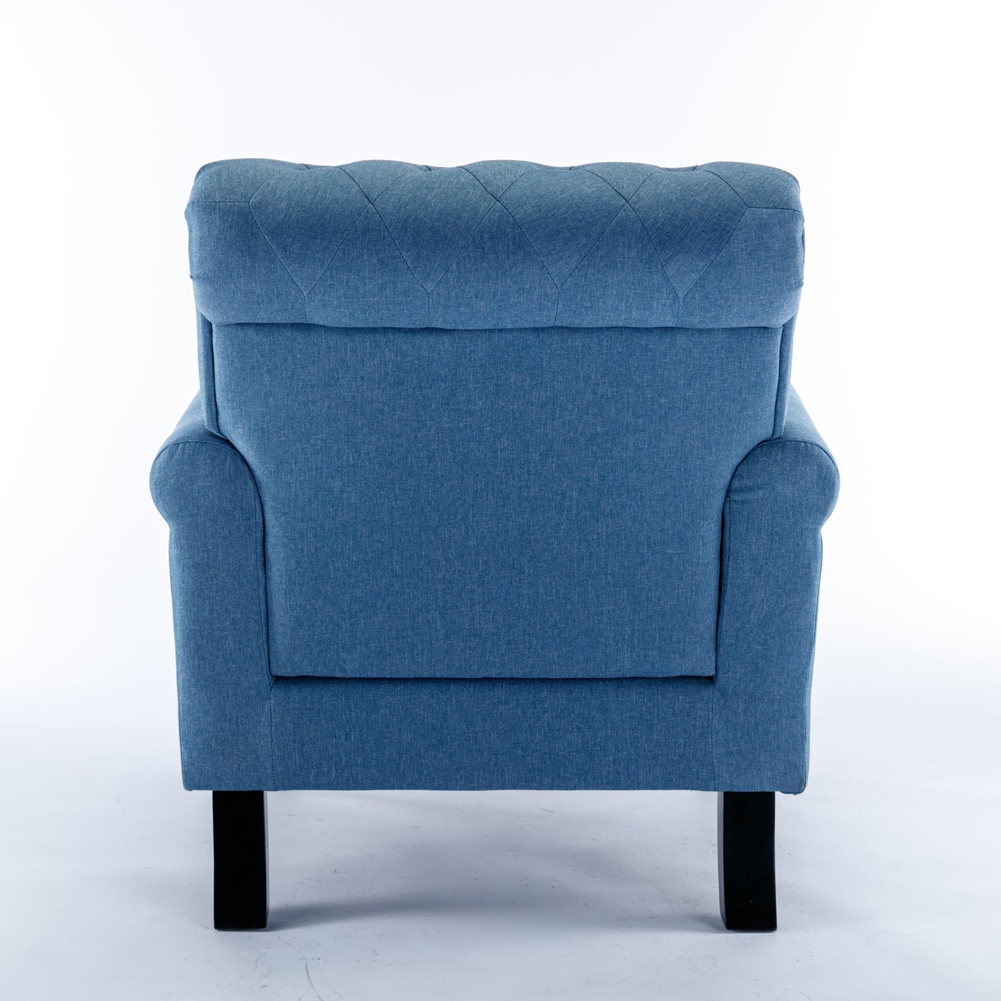 Modern accent armchair (Blue)